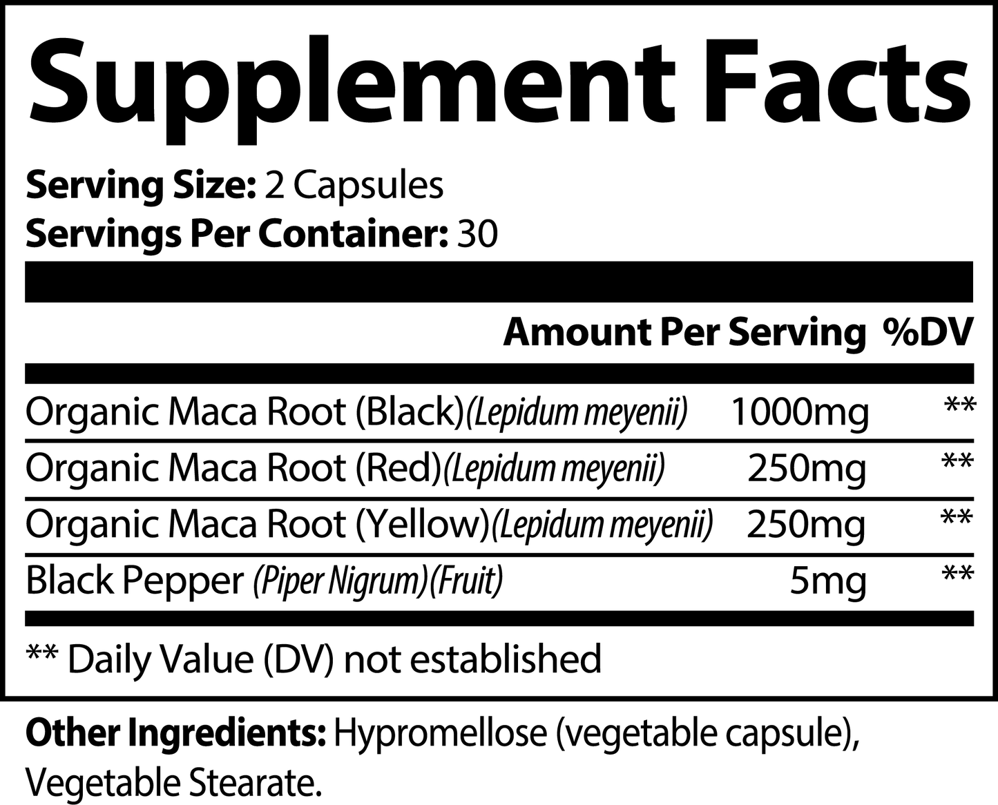 Nordblood Maca - The Warrior Root